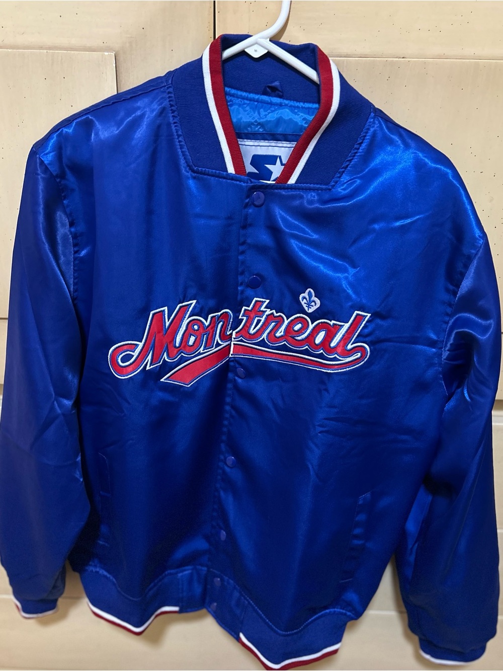 Starter Montreal Expos satin jacket.  Worn only once